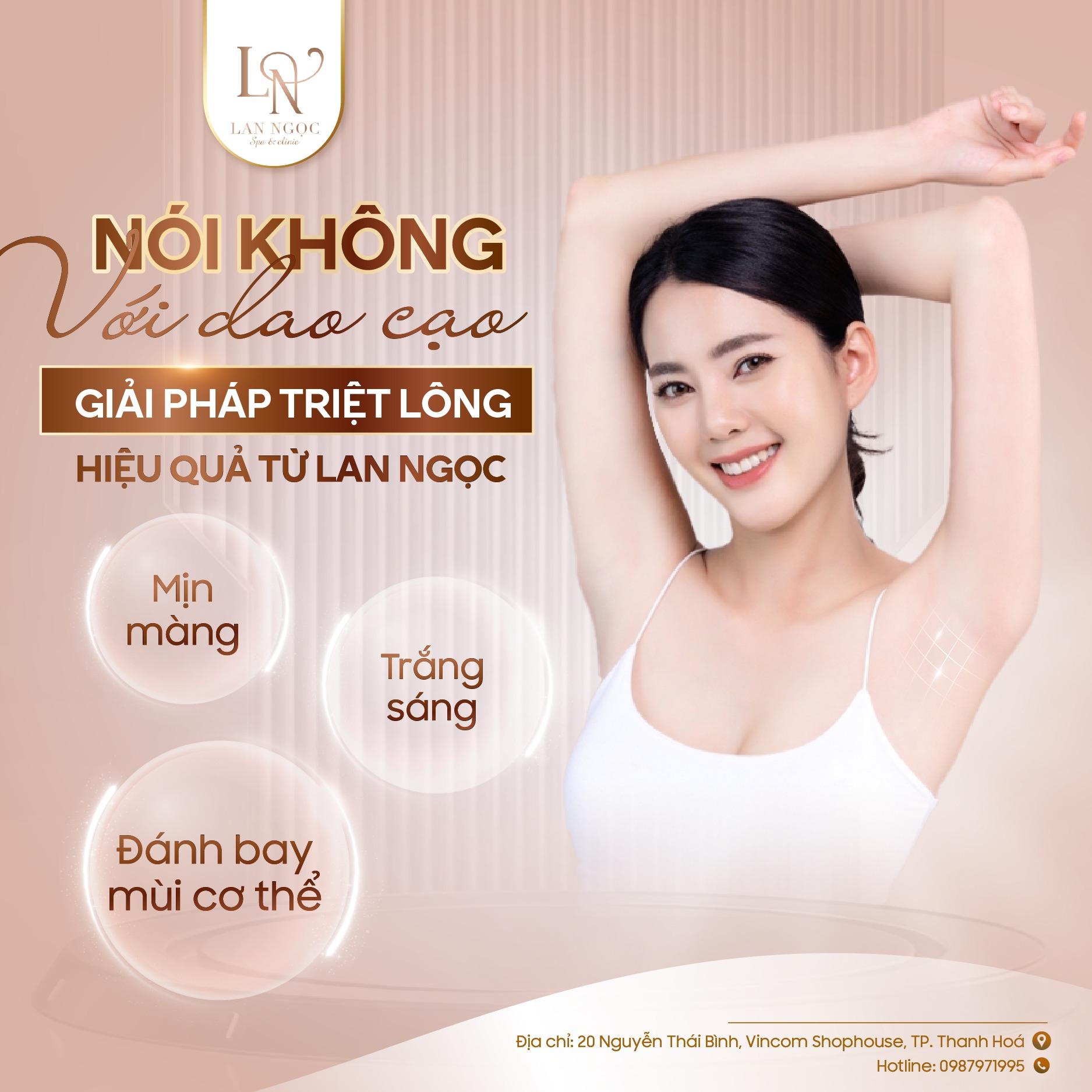 Top 6 Địa Chỉ Spa & TMV Triệt Lông Uy Tín Nhất Tại Thanh Hoá