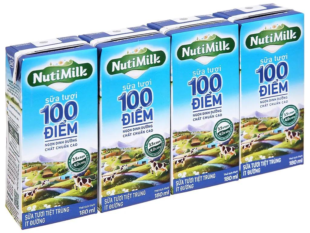 7 Lựa Chọn Sữa Tươi Ít Đường Chất Lượng Nhất Hiện Nay