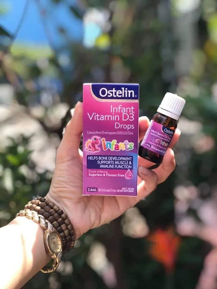 Top 6 sản phẩm Vitamin D3 chất lượng dành cho trẻ sơ sinh
