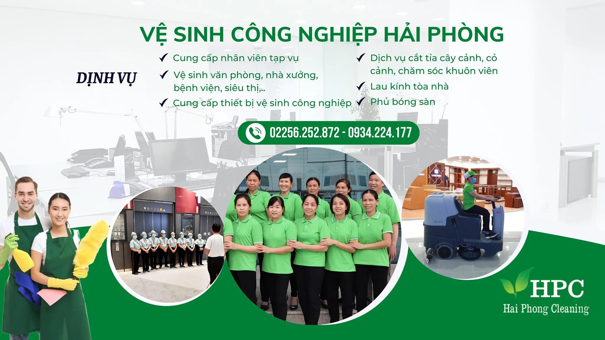 Top 9 dịch vụ vệ sinh công nghiệp uy tín tại Hải Phòng