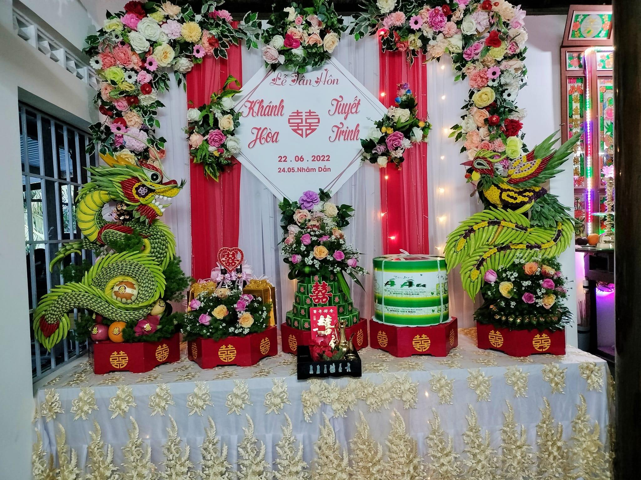9 Địa chỉ uy tín nhất Nha Trang chuyên thiết kế mâm quả cưới hỏi đẹp mắt, sang trọng