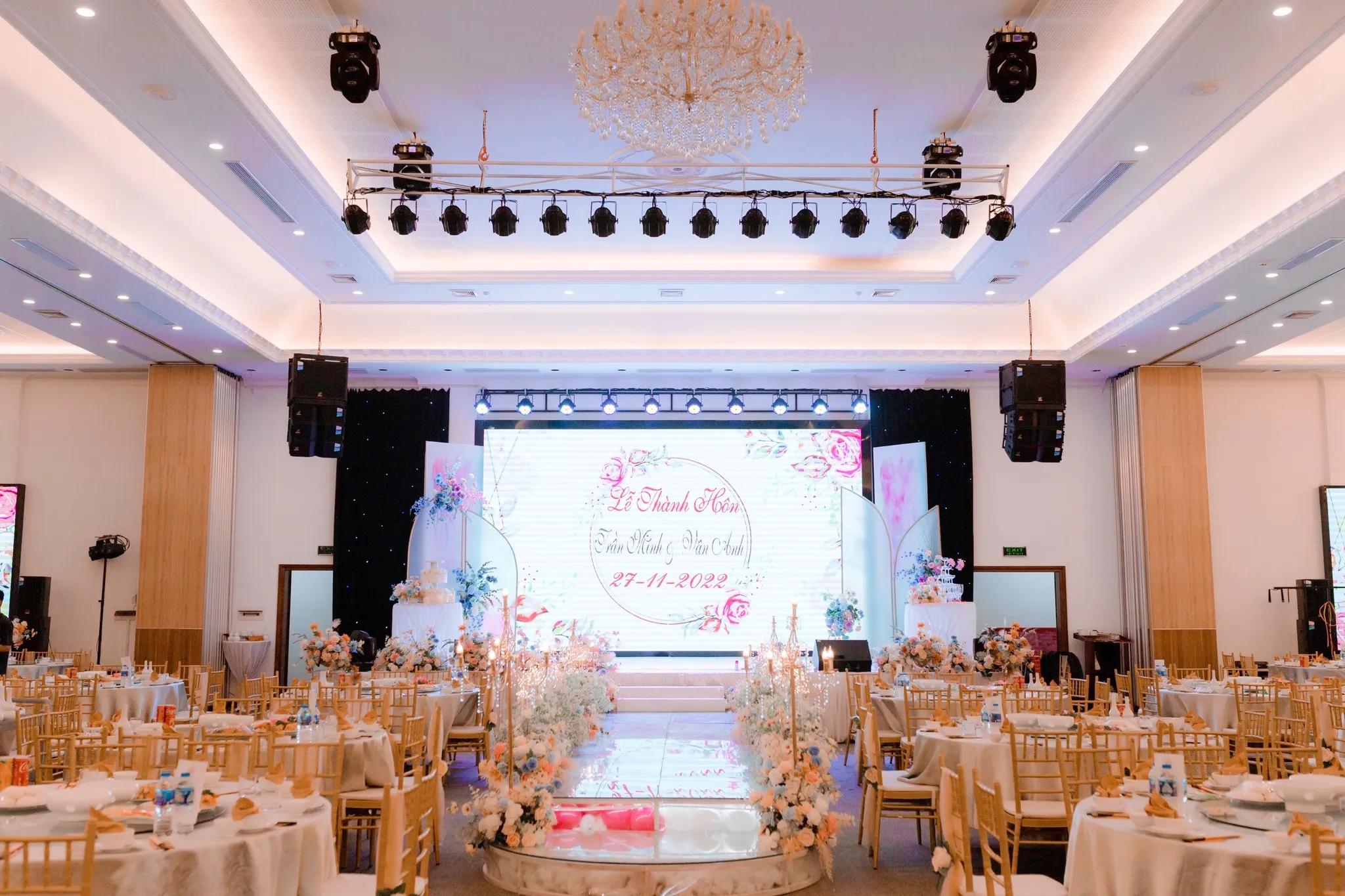 4 Địa điểm tổ chức tiệc cưới sang trọng bậc nhất Thái Nguyên