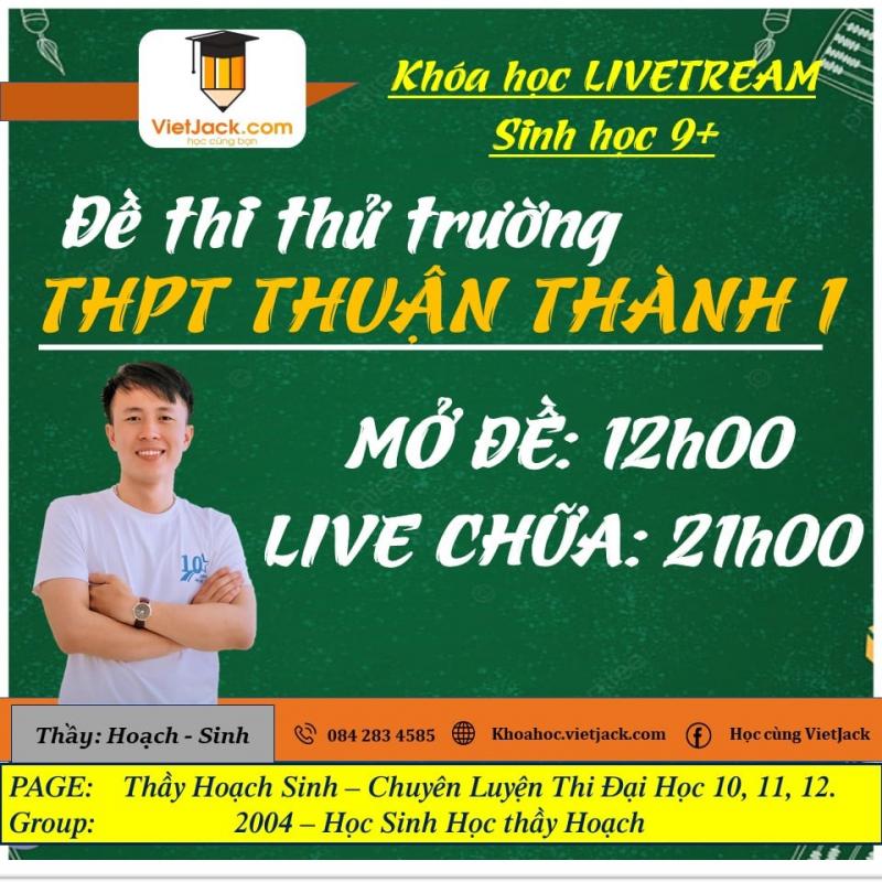 Top 5 Giảng viên dạy online môn Sinh học xuất sắc hiện nay