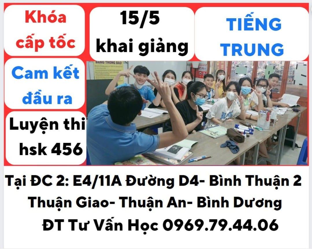 Top 5 Trung tâm đào tạo tiếng Trung uy tín nhất tại Thuận An, Bình Dương