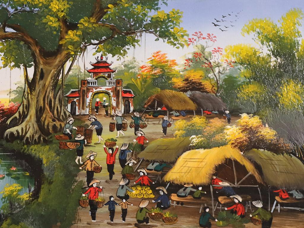 Top 10 Bài thơ đặc sắc khắc họa không khí chợ quê ngày Tết