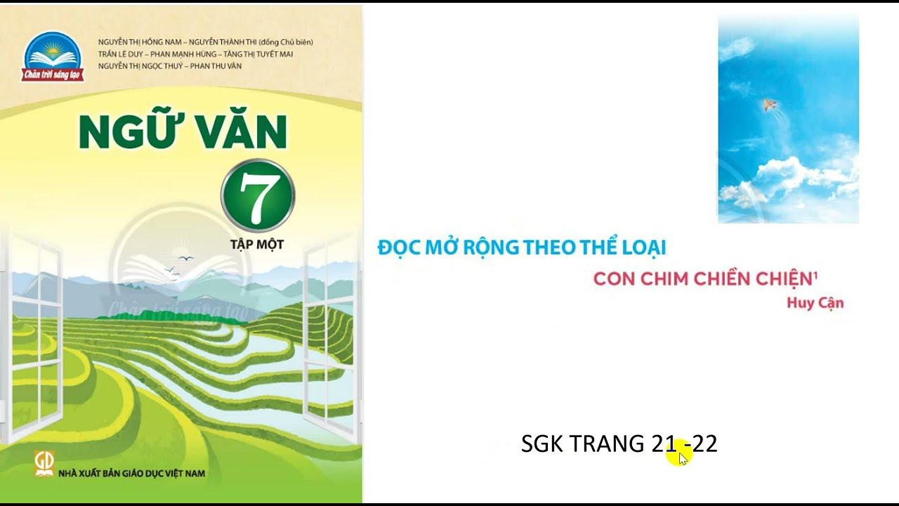 Top 6 Bài soạn đặc sắc về "Con chim chiền chiện" (Ngữ văn 7 - SGK Chân trời sáng tạo)