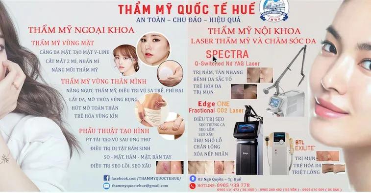 Top 6 địa chỉ nâng mũi đẹp và đáng tin cậy nhất tại Huế