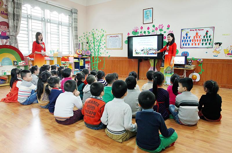 Top 7 tiết dạy xuất sắc trong hội thi giáo viên giỏi mầm non