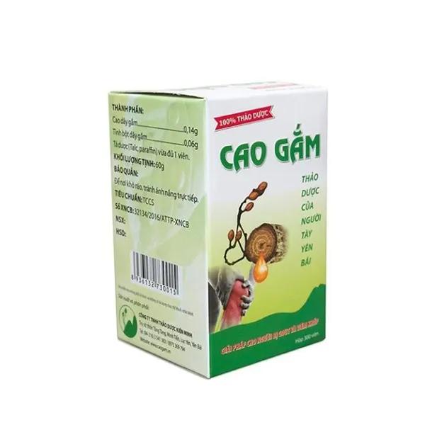 4 viên cao gắm hiệu quả nhất cho người mắc bệnh gout