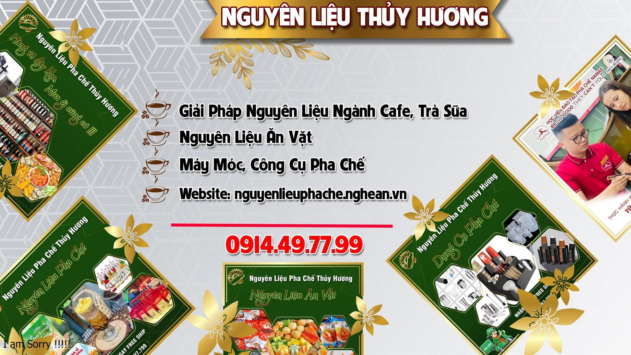 Top 3 địa chỉ cung cấp nguyên liệu pha chế đáng tin cậy nhất tại TP. Vinh, Nghệ An