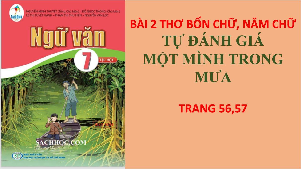 Top 12 Cảm nhận sâu sắc nhất về bài thơ 'Một mình trong mưa' - Tác phẩm Ngữ văn 7 (SGK Cánh diều)