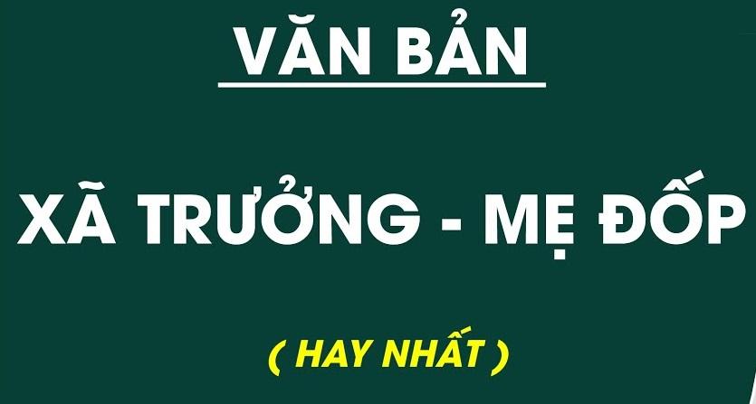Top 6 Bài phân tích sâu sắc "Xã trưởng - Mẹ Đốp" (Ngữ Văn 10 - SGK Chân Trời Sáng Tạo) đặc sắc nhất