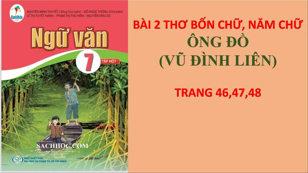 6 Bài phân tích "Ông đồ" (Ngữ văn 7 - SGK Cánh diều) xuất sắc nhất