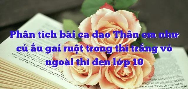 Top 8 bài phân tích sâu sắc ca dao 'Thân em như củ ấu gai' - Khám phá vẻ đẹp tâm hồn ẩn sau lớp vỏ đời thường (Dành cho học sinh lớp 10)