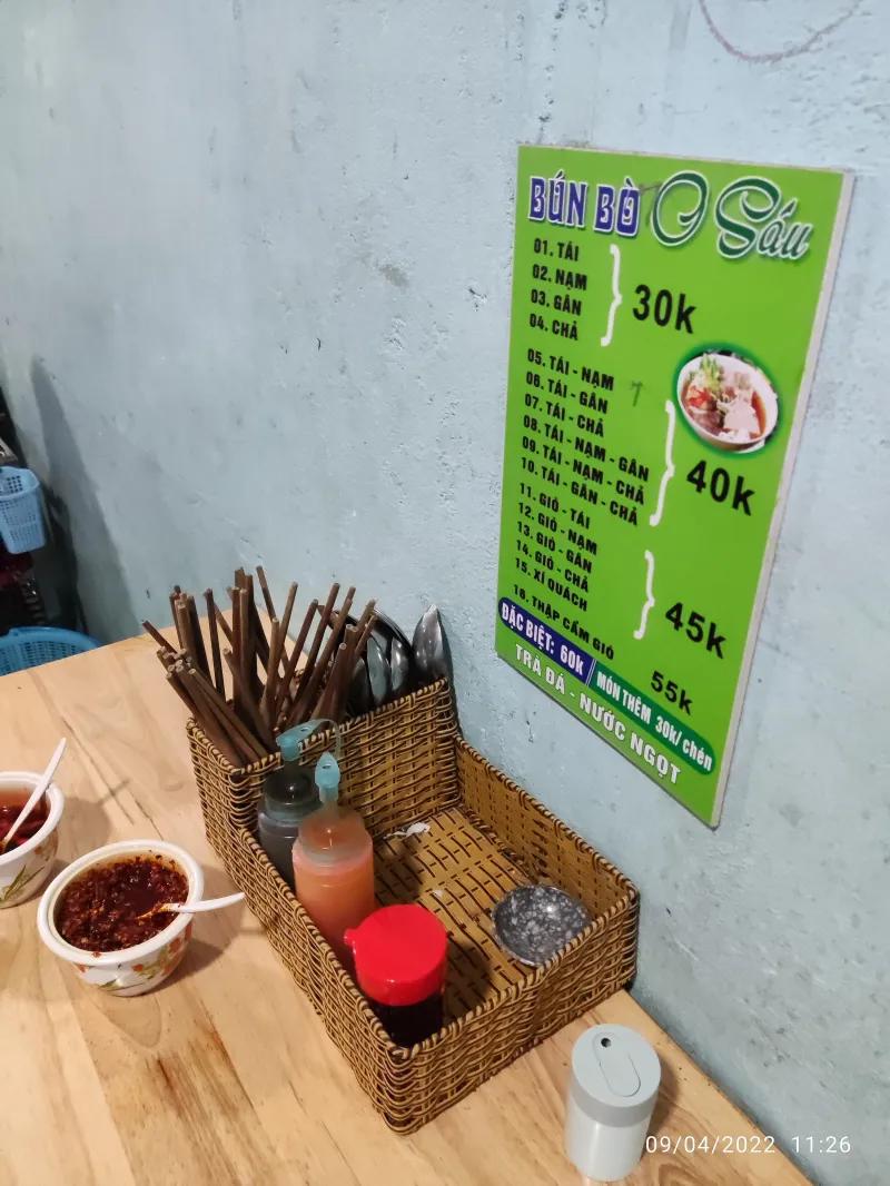 5 quán bún bò Huế đáng thử nhất tại Quận Tân Phú, TP.HCM