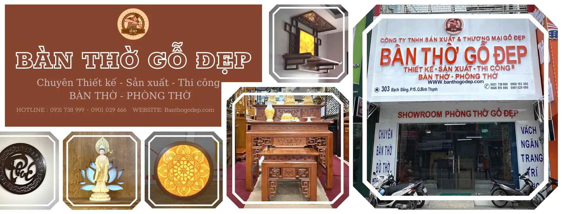 Top 9 Địa chỉ thiết kế và thi công bàn thờ uy tín nhất TP. HCM