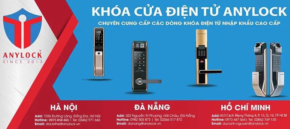7 địa điểm mua khóa vân tay đáng tin cậy nhất TP.HCM