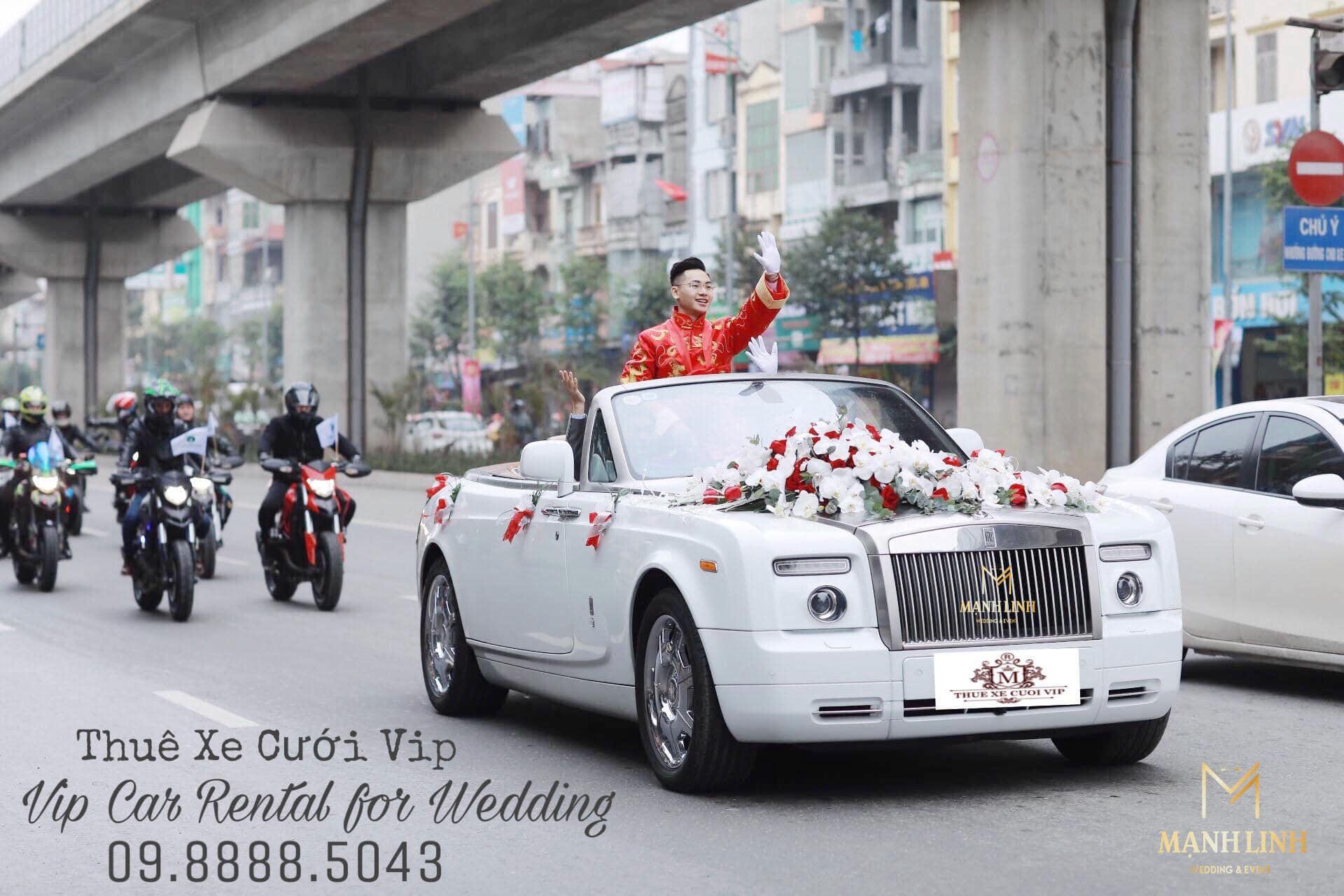Top 5 địa chỉ cho thuê xe cưới cao cấp và uy tín nhất Hà Nội