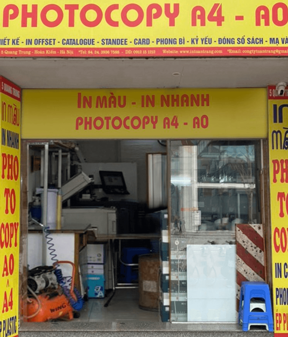 8 tiệm photocopy đáng trải nghiệm nhất Hà Nội