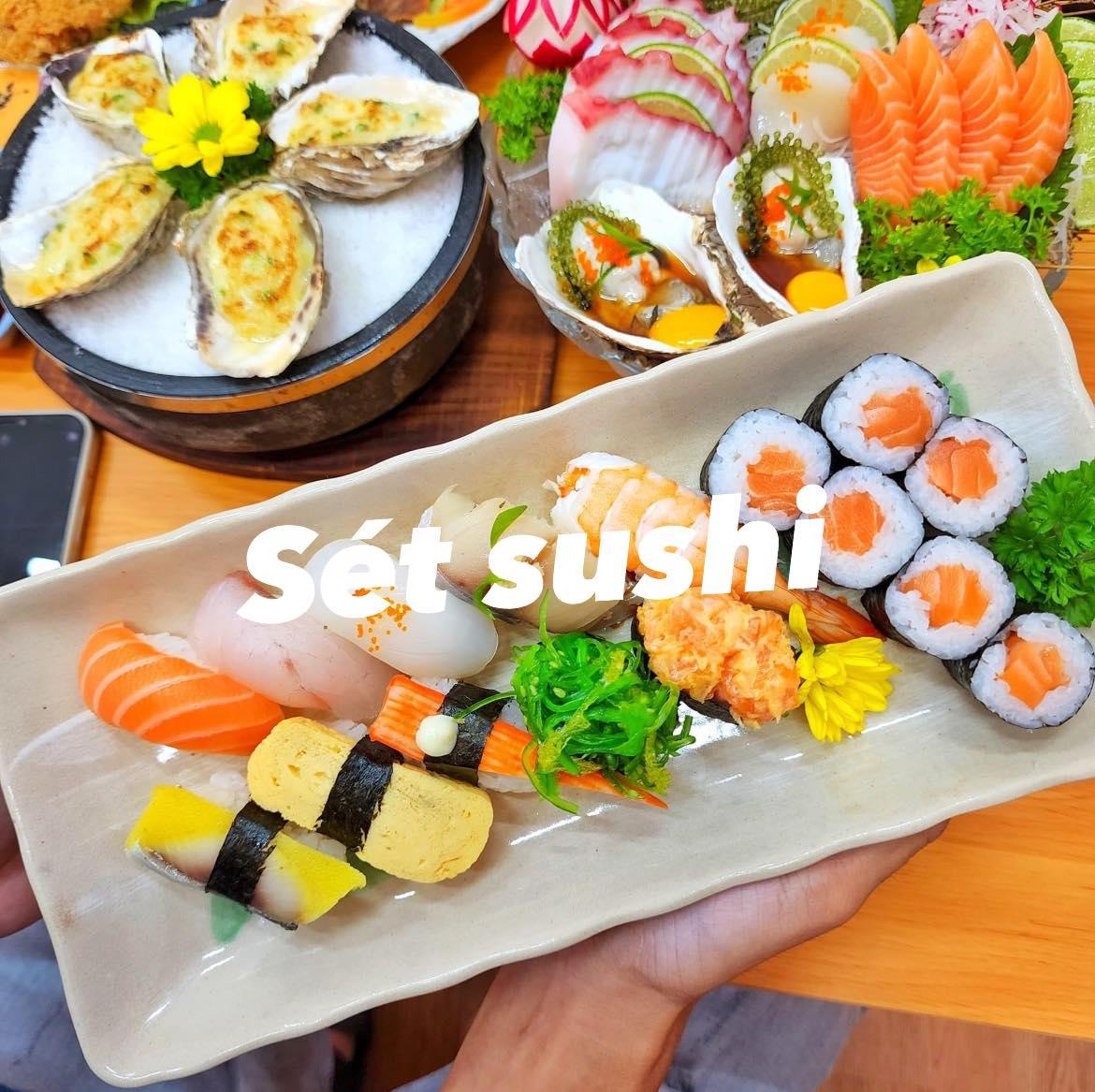 7 Địa điểm thưởng thức sushi tuyệt vời nhất tại Cần Thơ