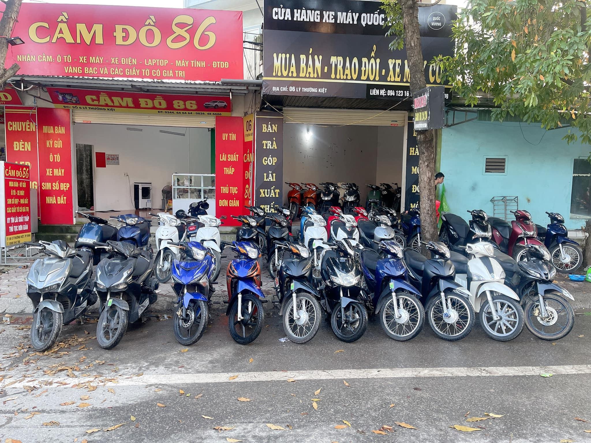 Top 5 cửa hàng bán xe máy cũ uy tín nhất tại TP. Vinh, Nghệ An