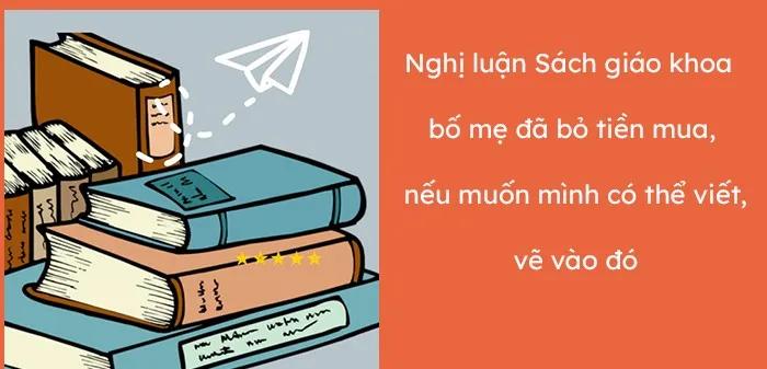 Top 13 bài nghị luận xuất sắc: Sách giáo khoa - Tài sản tri thức cha mẹ trao gửi (Ngữ văn 7 - SGK Kết nối tri thức)