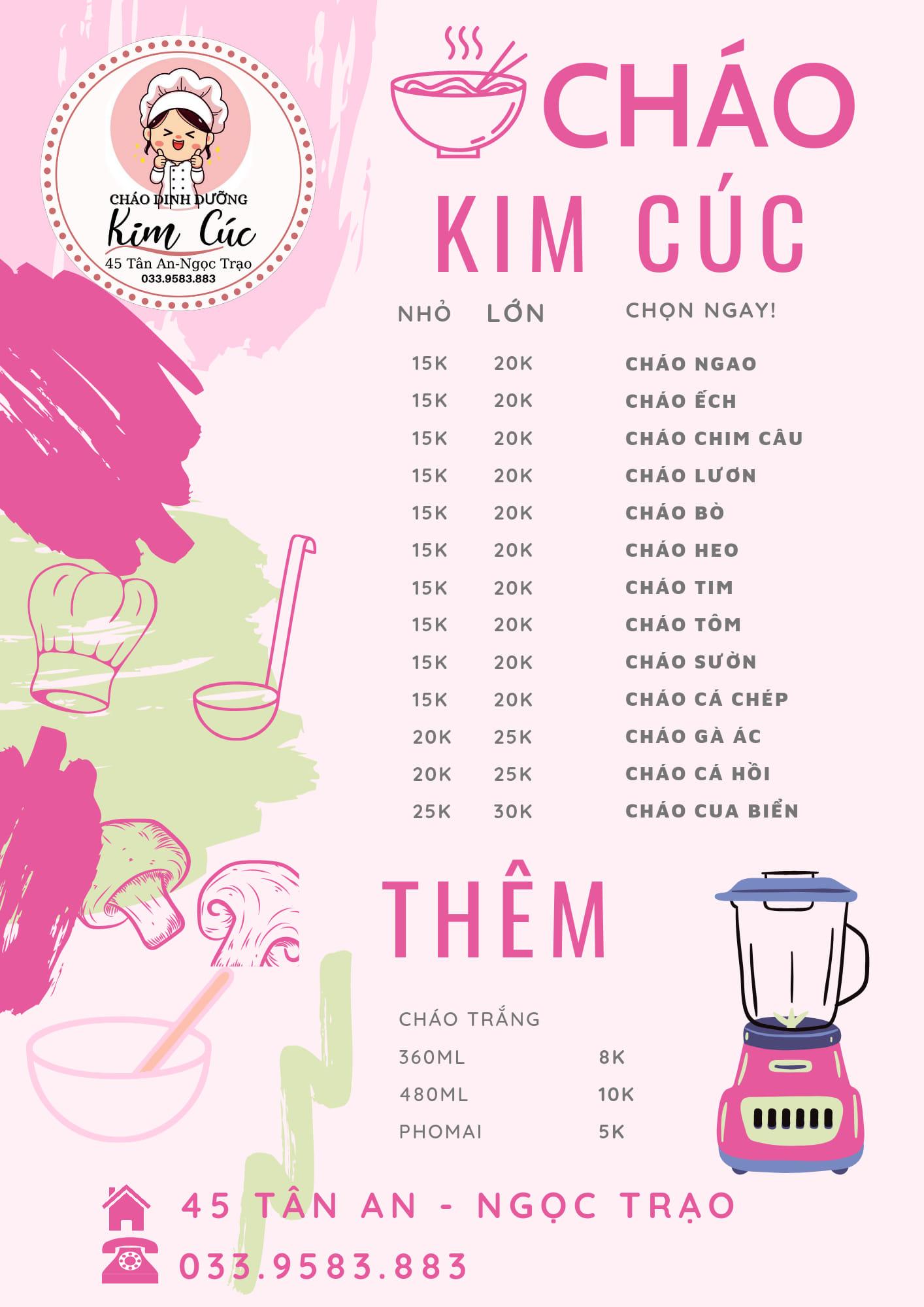 Top 9 địa chỉ cháo dinh dưỡng thơm ngon, chất lượng hàng đầu tại Thanh Hóa