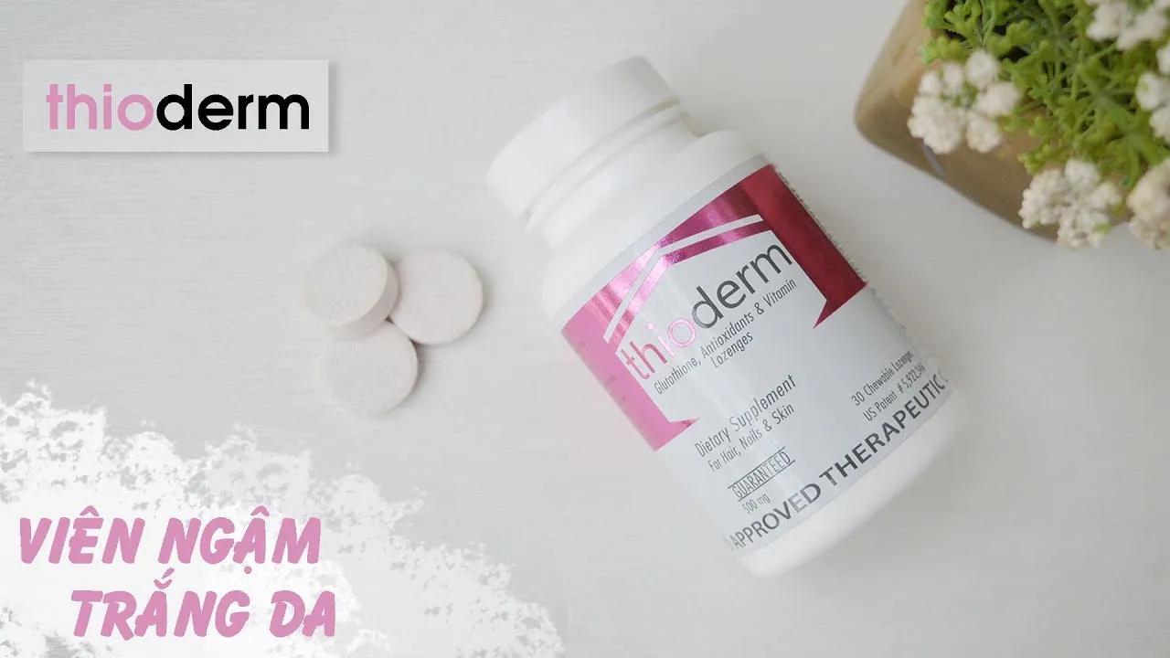 Top 5 viên ngậm trắng da hiệu quả hàng đầu hiện nay