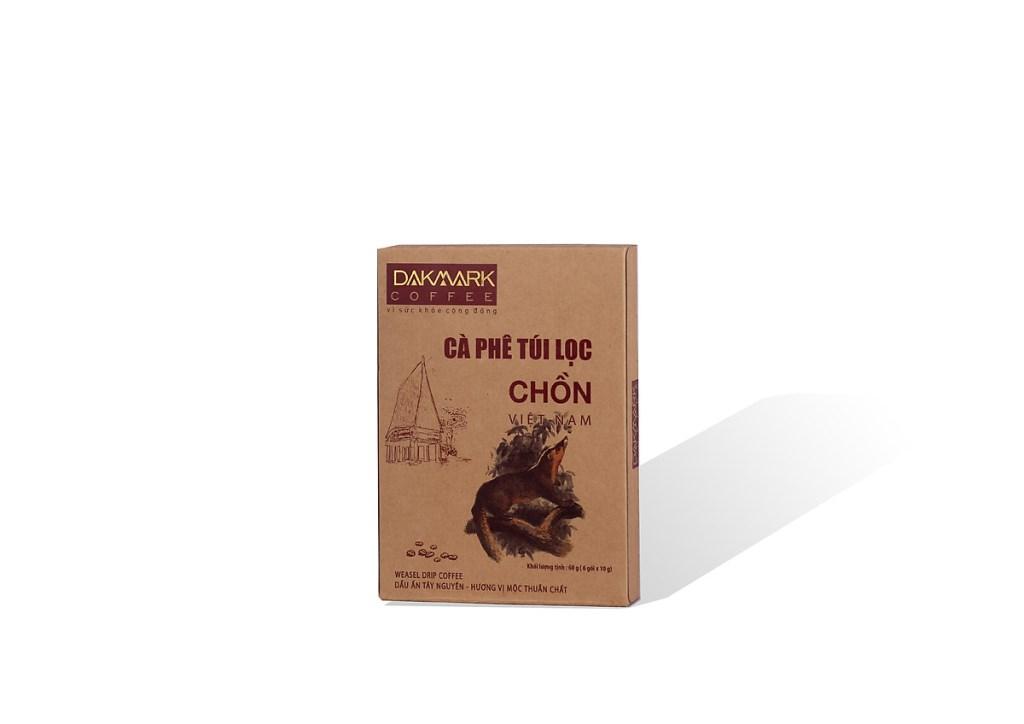 Top 5 loại cà phê chồn túi lọc được ưa chuộng nhất hiện nay