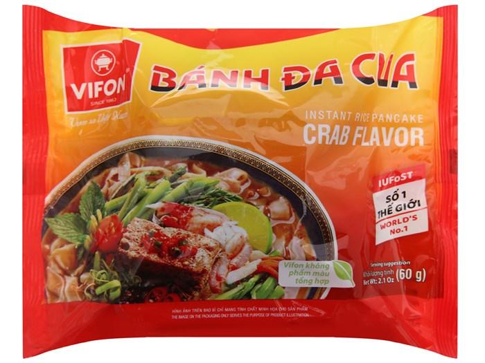 Top 4 bánh đa cua ăn liền đang làm mưa làm gió trên thị trường hiện nay