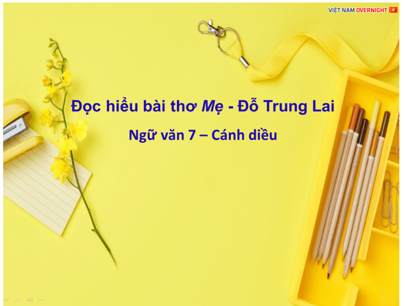 6 Bài soạn "Mẹ" (Ngữ văn 7 - SGK Cánh diều) ấn tượng và sâu sắc nhất