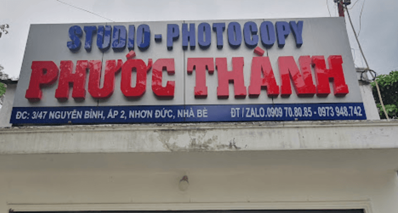 3 địa điểm chụp ảnh thẻ chất lượng, lấy ngay tại Nhà Bè, TP.HCM
