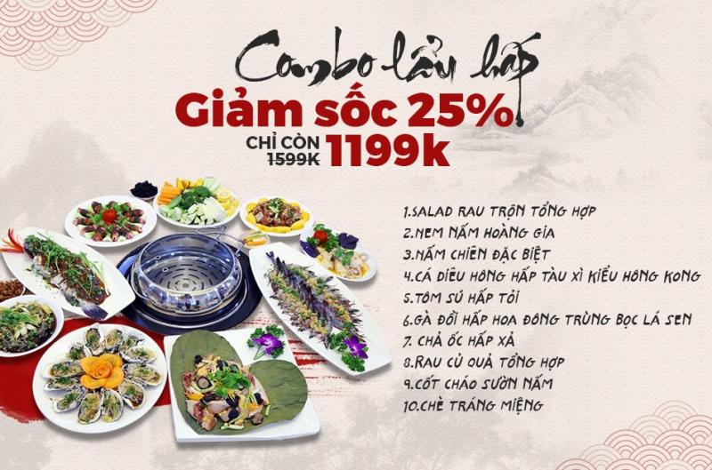 9 địa điểm lẩu hơi (lẩu hấp) tuyệt hảo không thể bỏ qua tại Hà Nội