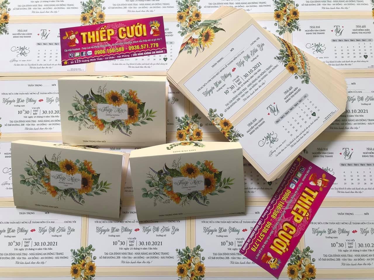 Khám phá 6 địa chỉ in thiệp cưới đẹp, chất lượng và uy tín hàng đầu tại Hải Phòng