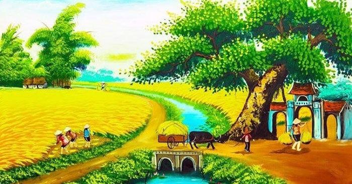 Top 25 đoạn văn ngắn 5-7 câu tả cảnh quê hương kèm câu đặc biệt ấn tượng (Ngữ Văn 7 - SGK Kết nối tri thức)