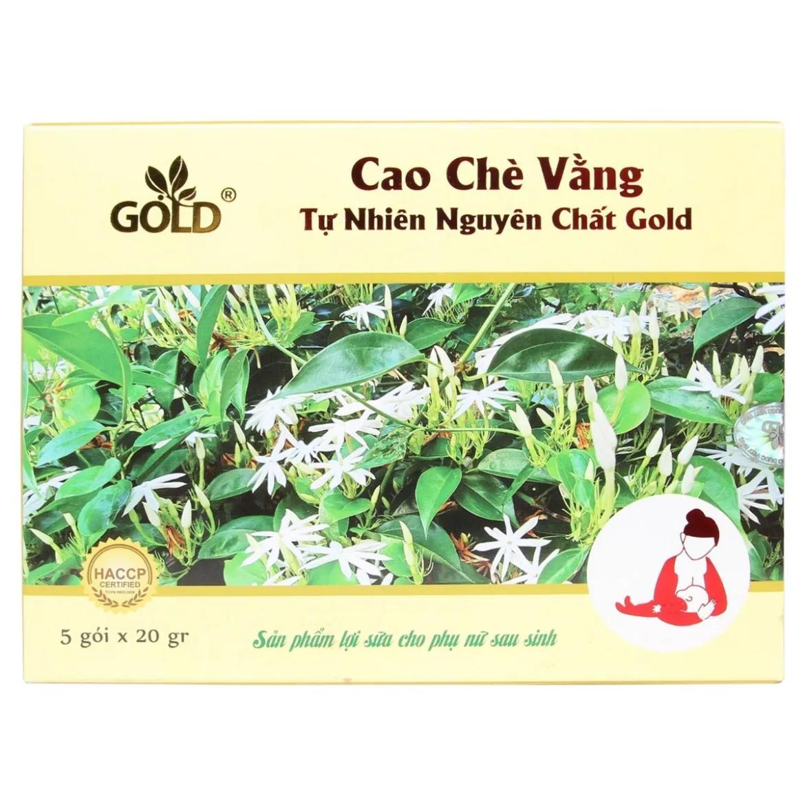 8 loại cao chè vằng lợi sữa chất lượng nhất hiện nay dành cho mẹ sau sinh
