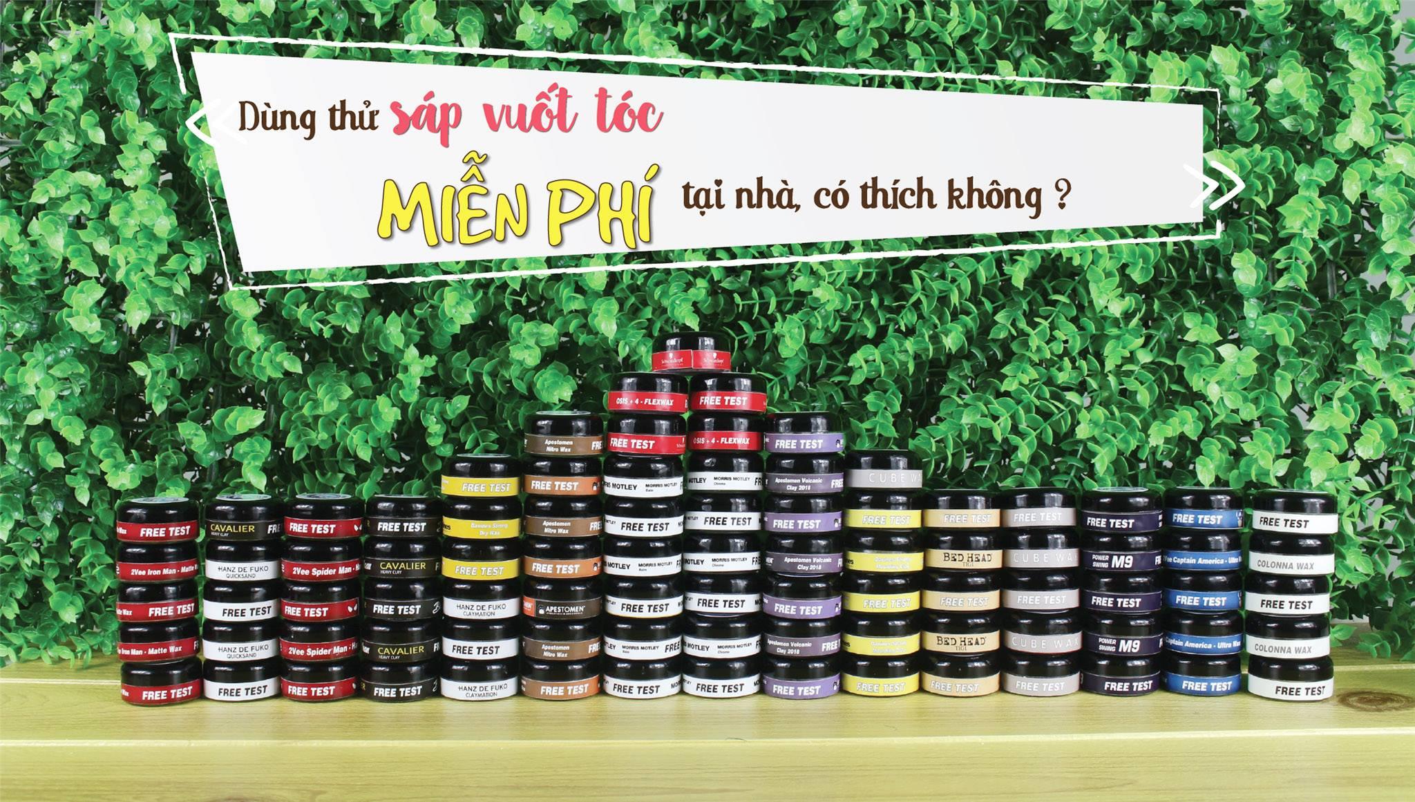 8 địa chỉ mua sáp vuốt tóc uy tín nhất Sài Gòn không thể bỏ qua