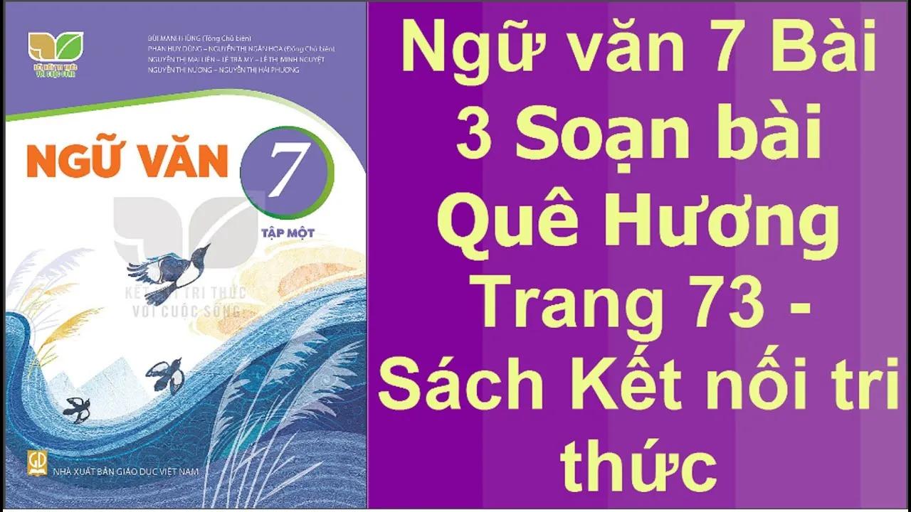Top 6 Bài soạn "Quê hương" (Ngữ văn 7 - SGK Kết nối tri thức) tinh tuyển