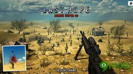 Last Hope Zombie Sniper 3D - Trải nghiệm bắn zombie đỉnh cao trên điện thoại Android