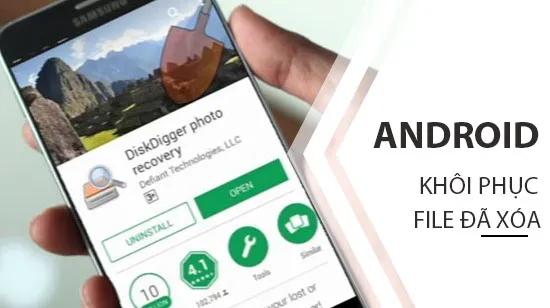 Hướng dẫn cách khôi phục các tệp đã xóa trên điện thoại Android đơn giản và hiệu quả.
