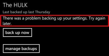 Cách khắc phục lỗi bộ nhớ đầy khi sao lưu Windows Phone