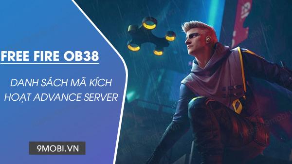 Tổng hợp mã kích hoạt FF OB38 Advance Server - Cơ hội trải nghiệm phiên bản thử nghiệm sớm nhất