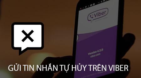 Bật mí cách gửi tin nhắn tự xóa bí mật trên Viber với Secret Messages