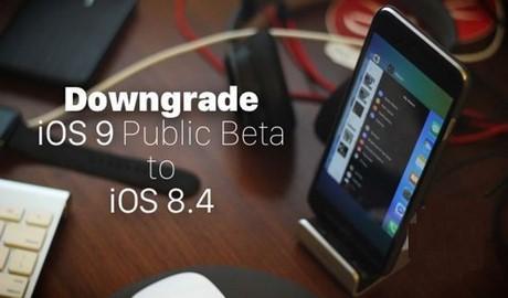 Cách downgrade từ iOS 9 về iOS 8.4 dành cho iPhone và iPad