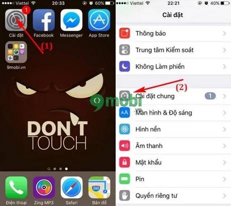 Hướng dẫn nâng cấp iOS 9.3.2 cho iPhone và iPad