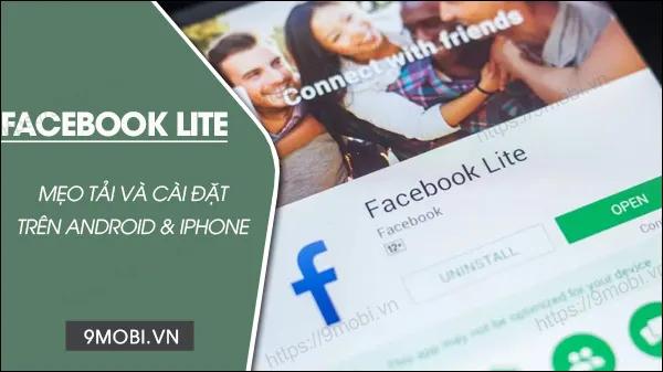 Hướng dẫn tải Facebook Lite siêu dễ cho iPhone và Android
