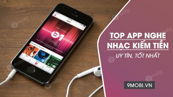 Top 5 ứng dụng nghe nhạc kiếm tiền đáng tin cậy nhất năm 2023