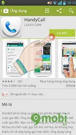 HandyCall - Cách từ chối cuộc gọi một cách thông minh trên Android