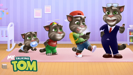 Hướng dẫn thay đồ cho chú Mèo trong My Talking Tom một cách thú vị và dễ dàng.