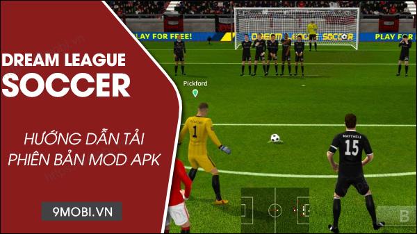 Hướng dẫn tải Dream League Soccer bản MOD với tiền và kim cương không giới hạn